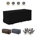 Ej. life - housse coffre de rangement exterieur, tissu oxford 210d b�che coffre rangement jardin exterieur, ...