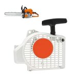 Recoil rewind pull start starter fit pour stihl ms200t 020t ms200 tron�onneuse extracteur de d�marreur ...