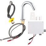 Robinet automatique, robinet de lavage  capteur infrarouge  filetage g1 / 2 ', robinet d'vier de cuisine ...