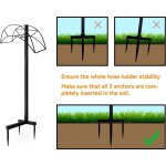 Ej. life - support de tuyau d'arrosage pour extrieur, support de tuyau amovible, rangement de tuyau ...