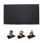 Tapis de protection pour barbecue ignifuge - grand tapis de protection contre le feu - r�sistant � la ...