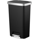 Eko - poubelle � p�dale hana, rectangulaire, capacit� 45 l, l