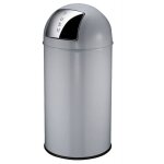 Eko, poubelle  poussoir, acier, capacit 40 l, h x  740 x