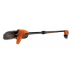 Elagueur sur perche sans fil 18v avec batterie 2ah et chargeur - manche tlescopique 1, 74m  2, 92m ...