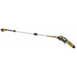 Elagueuse sur perche � batterie dewalt 18v coupe 20cm machine nue - dcmps567n - xj