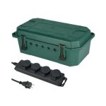Bo�te �tanche ip54 avec multiprise - 300181 - electraline