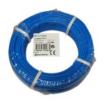 Cble d'installation h07v - u 25 m 1. 5mm bleu avec isolant en pvc - fils & cbles - 60101018b