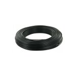 Cble d'installation h07v - u 10 m 1. 5mm noir avec isolant en pvc - fils & cbles - 60101015d