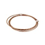 Câble de terre - cuivre nu - couronne de 3 m electraline Câble de terre - cuivre nu - couronne de 3 m electraline