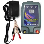 Electrificateur de cl�ture pour b�tail et animaux : haute puissance et 3 modes d'alimentation pour l'�levage ...