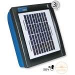 Electrificateur avec panneau solaire int�gr� corral sun power s1 pour cl�tures jusqu'� 2 km pour chevaux, ...