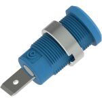3266 - c - cd1 - bl douille de s�curit� � de la broche: 4 mm bleu 1 pc(s) d357682 - electro pjp