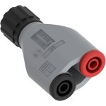 7043 - iec - cd1 adaptateur de mesure bnc m�le - femelle 4 mm - electro pjp