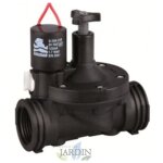 �lectrovanne d'arrosage agricole 1'' 24v bermad avec r�gulateur de flux, pour les programmateurs �lectriques ...