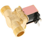 �lectrovanne �lectrique en laiton 1 / 2  cc 12 v normalement ferm�e pour la commande d'eau