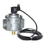 Electrovanne gaz atex normalement ferm�e avec r�armement manuel 500 mbar ev rm nc adpe / eex 2' pmax ...