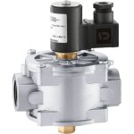 Electrovanne gaz normalement ferm�e � r�armement manuel, rp 3 / 4  f caleffi 837205 3 / 4 f