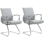 Svita office comfort lot de 2 chaises visiteur chaise cantilever avec accoudoirs chaise de conf�rence ...
