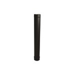 Isotip joncoux - element 1000 apollo pellet simple paroi noir mat diam80 Isotip joncoux - element 1000 apollo pellet simple paroi noir mat diam80