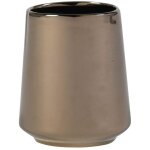 Elements gobelet de bain en porcelaine effet bronze  7, 5 x 11 cm - tendance