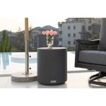 Elementi - rome table d'appoint en b�ton stable moderne 45 x 45 x 51. 5 cm