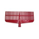 Balai ramasseur de feuilles en plastique, couleur rouge u090950126