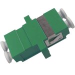 Elfcam - adaptateur / coupleur pour fibres optiques lc / apc monomode duplex (lot de 1)