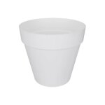 Elho - pot de fleur plastique rond loft urban blanc ø 50 x h. 44 cm 48 l Elho - pot de fleur plastique rond loft urban blanc ø 50 x h. 44 cm 48 l