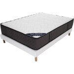 Elite mattress - ensemble 120x190 hotel confort sommier + matelas hauteur 30cm