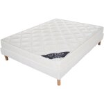 Elite mattress - ensemble 120x190 senso sommier + matelas hauteur 17cm