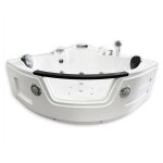 Eliteshopping - baignoire hydromassage chromothérapie 150 x 150 cm 12 jets? mimosa Eliteshopping - baignoire hydromassage chromothérapie 150 x 150 cm 12 jets? mimosa