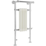 Hudson reed - elizabeth - s�che - serviettes �lectrique r�tro - blanc - 93 cm x 45. 2 cm x 23 cm
