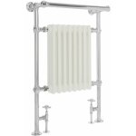 Hudson reed - elizabeth - s�che - serviettes r�tro blanc - 93cm x 62cm x 23cm