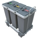 Elletipi ecofil - poubelle int�gr�e, divis�e, 24 l pf01 34a3