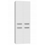 Hucoco - ellos armoire de salle de bain avec deux paniers poignes minimalistes 174x60x30 colonne de ...