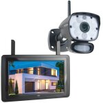 Elro cz60rips color night vision camera de surveillance kit avec 9 �cran et application - 1080p hd r�solution ...