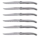 Elysee coffret bois 6 couteaux steack laguiole - jean dubost