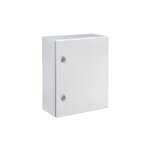 Em distribution - armoire �lectrique en m�tal 500x400x250mm - �tanche ip66, ik10 - livr� avec t�le de ...