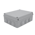 Em distribution - boite de dérivation étanche ip65 250x200x90mm, en saillie, 12 entrées membranes souples ... Em distribution - boite de dérivation étanche ip65 250x200x90mm, en saillie, 12 entrées membranes souples ...