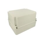 Em distribution - boite de d�rivation �tanche ip67 250x200x160mm, avec couvercle opaque, bords lisses ...