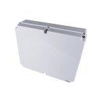 Em distribution - boite de d�rivation �tanche ip67 400x480x140mm, avec couvercle opaque, bords lisses ...