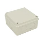 Em distribution - boite de dérivation industrielle étanche ip54 100x100x50mm, abs, 6 entrées pré - découpées ... Em distribution - boite de dérivation industrielle étanche ip54 100x100x50mm, abs, 6 entrées pré - découpées ...
