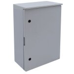 Em distribution - coffret �lectrique abs avec rebord 500x400x175 - ip65 - porte pleine - avec plaque ...