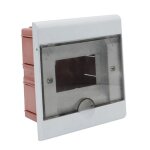 Em distribution - coffret �lectrique encastrable pour ma�onnerie 140x150x90mm ip40 - 1 rang�e de 5 modules ...