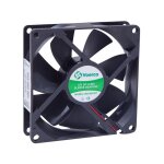 Ventilateur axial carr� 24vdc 92x92x25 - d�bit d'air 103m3 / h - 5. 5w