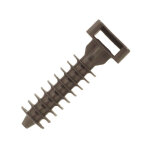 Lot de 100 embases � ailettes pour collier de c�blage - 36mm