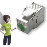 Embase rj45 cat6 ftp elfi x8