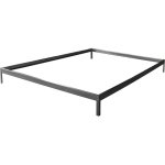 Habitat et jardin - embase pour serre polycarbonate 'hortensia 4, 8m' couleur zinc