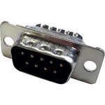 Embase sub - d mle 9 ples amphenol 717d e09p st 180  raccord  vis 1 pc(s)