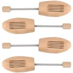 Vidaxl embauchoirs 2 paires eu 35 - 38 bois massif lotus